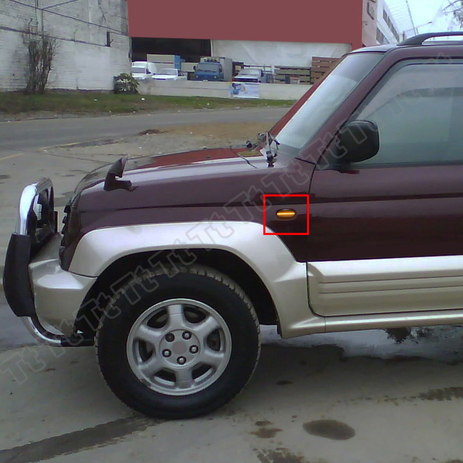 Lancer Evo L200 Pajero LED Triangle Light- v