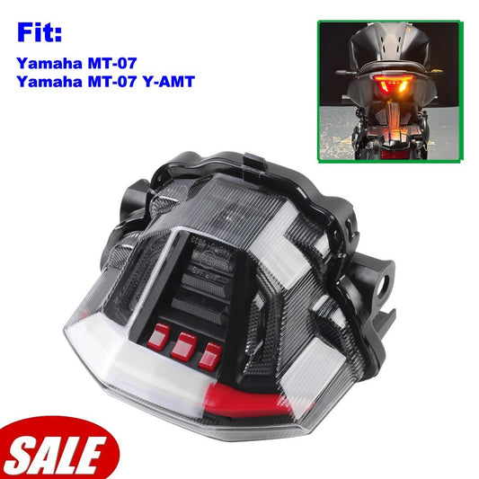 For 2025 for Yamaha MT-07 /Y-AMT Rear Integrated Taillight w/Brake Light/Turn Signal Q