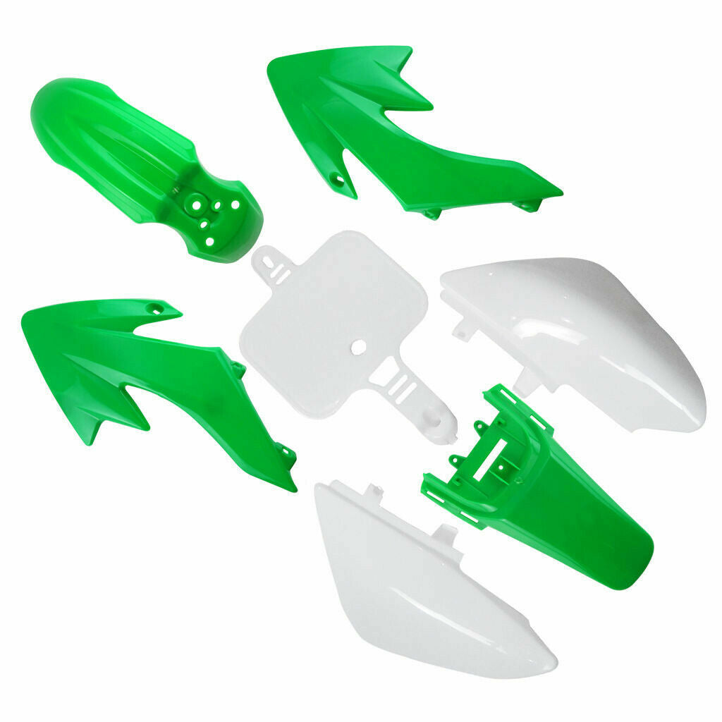 Plastic mudguard kit and for seat for XR50 CRF50 SSR 110cc 125cc Dirt Pit bicycles from Taodao DB14