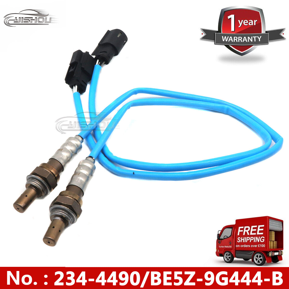2-piece downstream oxygen (O2) sensor kit suitable for 2011-2014 for Ford F-150 3.5L 3.7L 234-4490