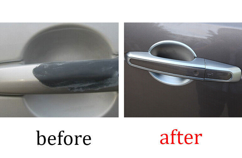 for Range Rover Sport 14-2022 Matte Silver Outside Door Handle Frame Cover Trims
