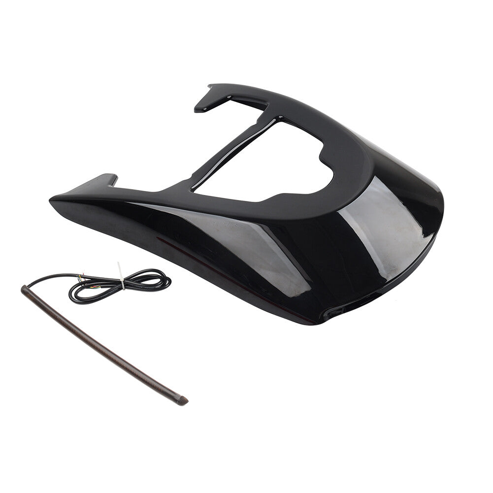 Vivid Black Rear Mudguard w/Light for Harley VRSCDX V-Rod VRSCAW VRSCA 2002-2017