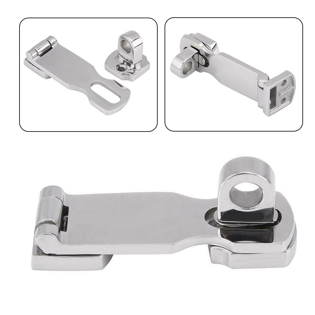 Boat 316 Stainless Steel Locker Latch Clamp Anti-Rattle Marine Fastener 75/92MM
