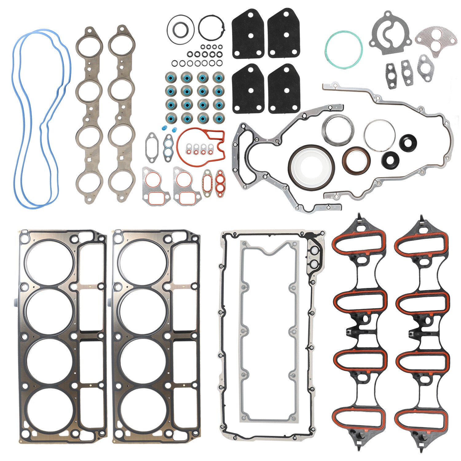 Full Gasket Set for 02-11 for Chevy Silverado 1500 Tahoe for GMC for Sierra 1500 5.3 4.8L