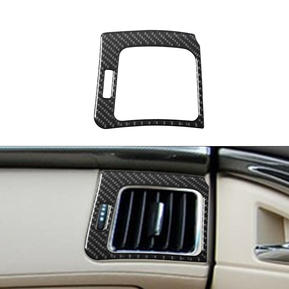 Red Carbon Fiber Center Air Vent Cover Trim for Jetta Sedan 2011-2014 v