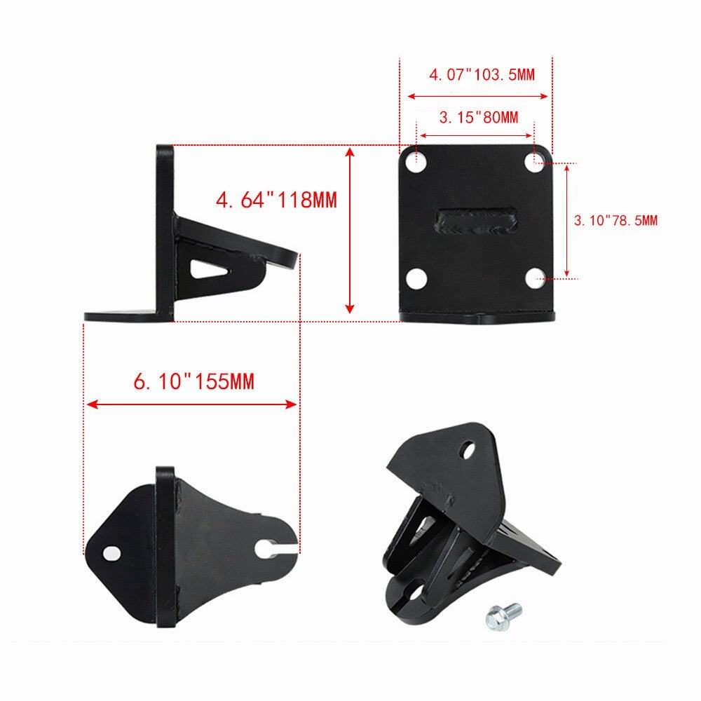 New Transmission Brace for Nissan R35 GT-R GTR GR6 Drivetrain Tig Welded Coated