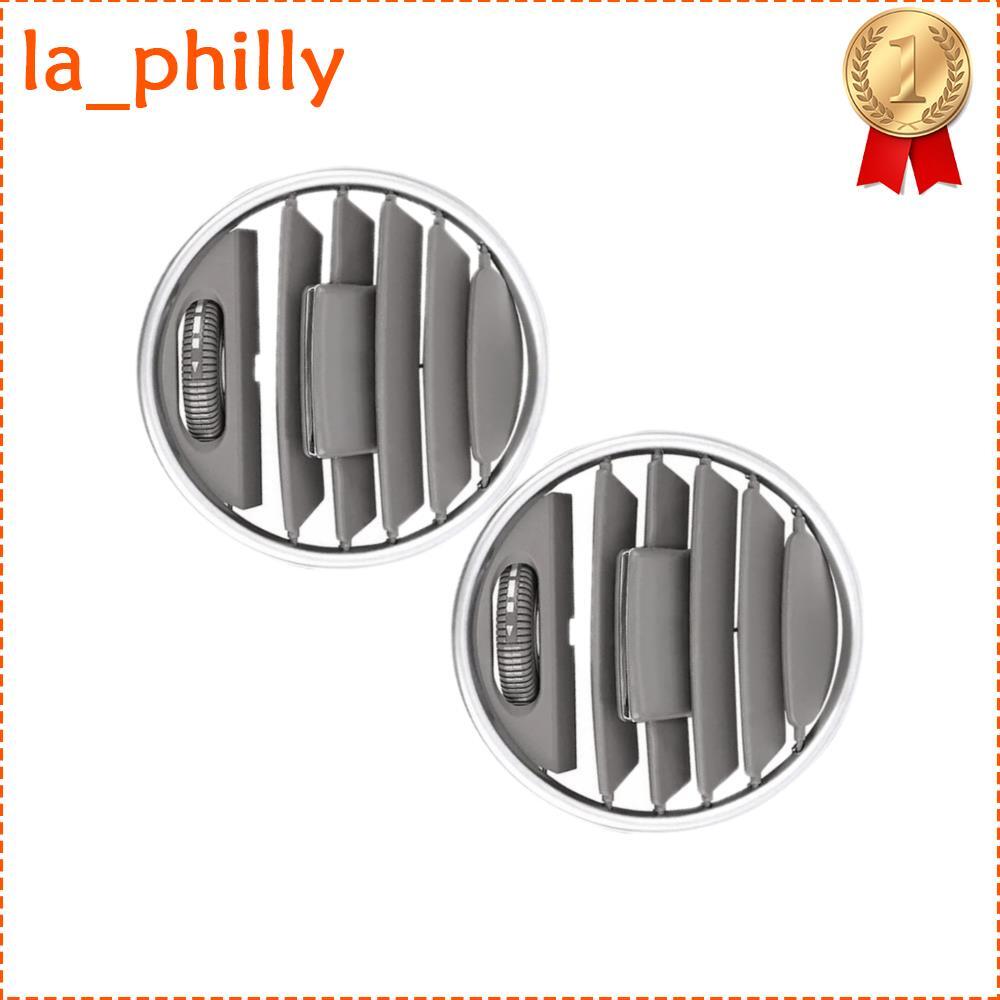 2Pcs Dashboard Center Ventilation Panel Grille Grey For GL Class X164 2006-2012 Q