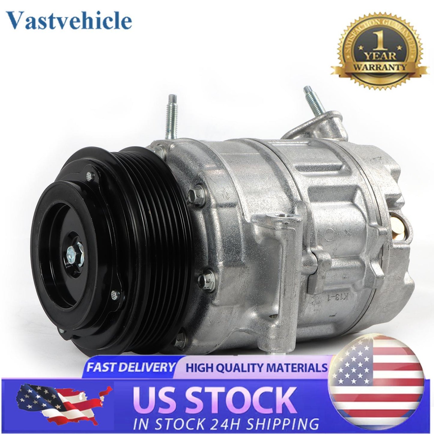 for CO 9777C AC A/C Compressor + Clutch For 2011-2015 for Ford Explorer 3.5L