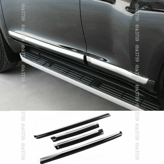 for Toyota LC Prado FJ150 2010-2021 Car Side Door Body Strips Rubbing Cover trim