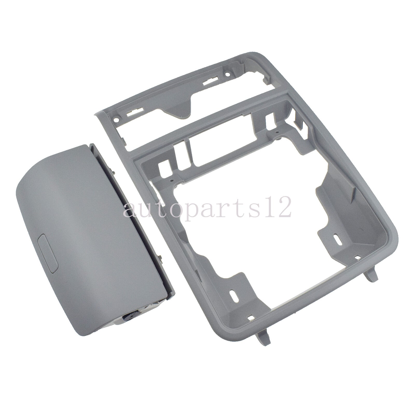 Red Carbon Fiber Rear Storage Box Frame Cover Trim For X3 F25 X4 F26 2011-17 v