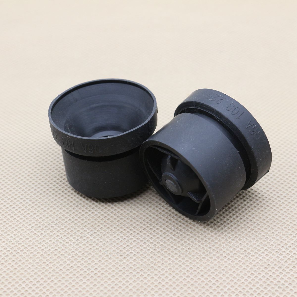 4-piece set of engine hood stop cushion rubber bumpers suitable for Audi , for Volkswagen seats, and for Skoda 06A103226