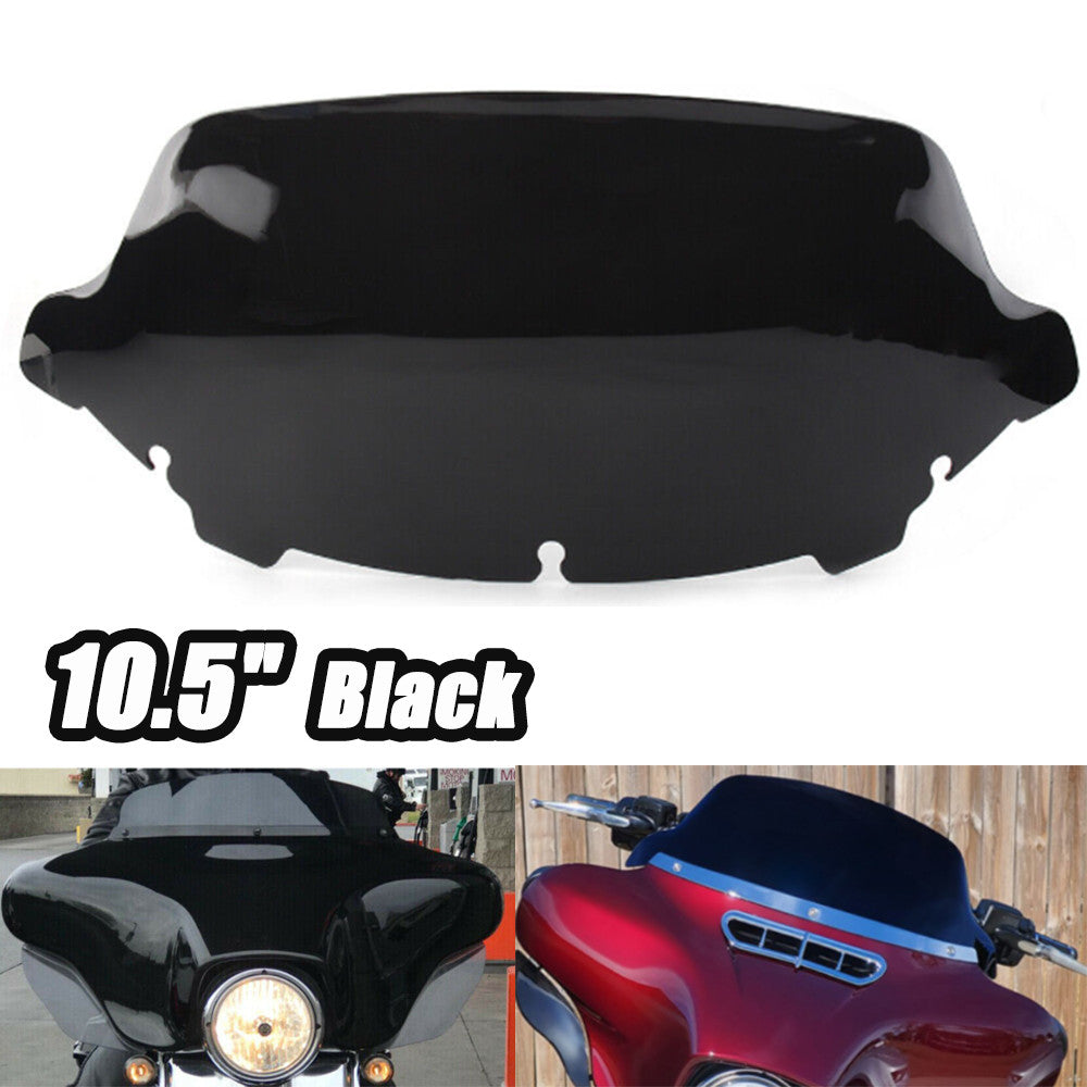 10.5-inch polka dot windshield suitable for Harley Touring Limited FLHTK- n