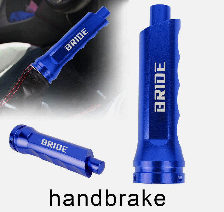 Car Manual Gear Shift Cutter Bar Mugen Slotted Pistol Grip Black for Honda - v