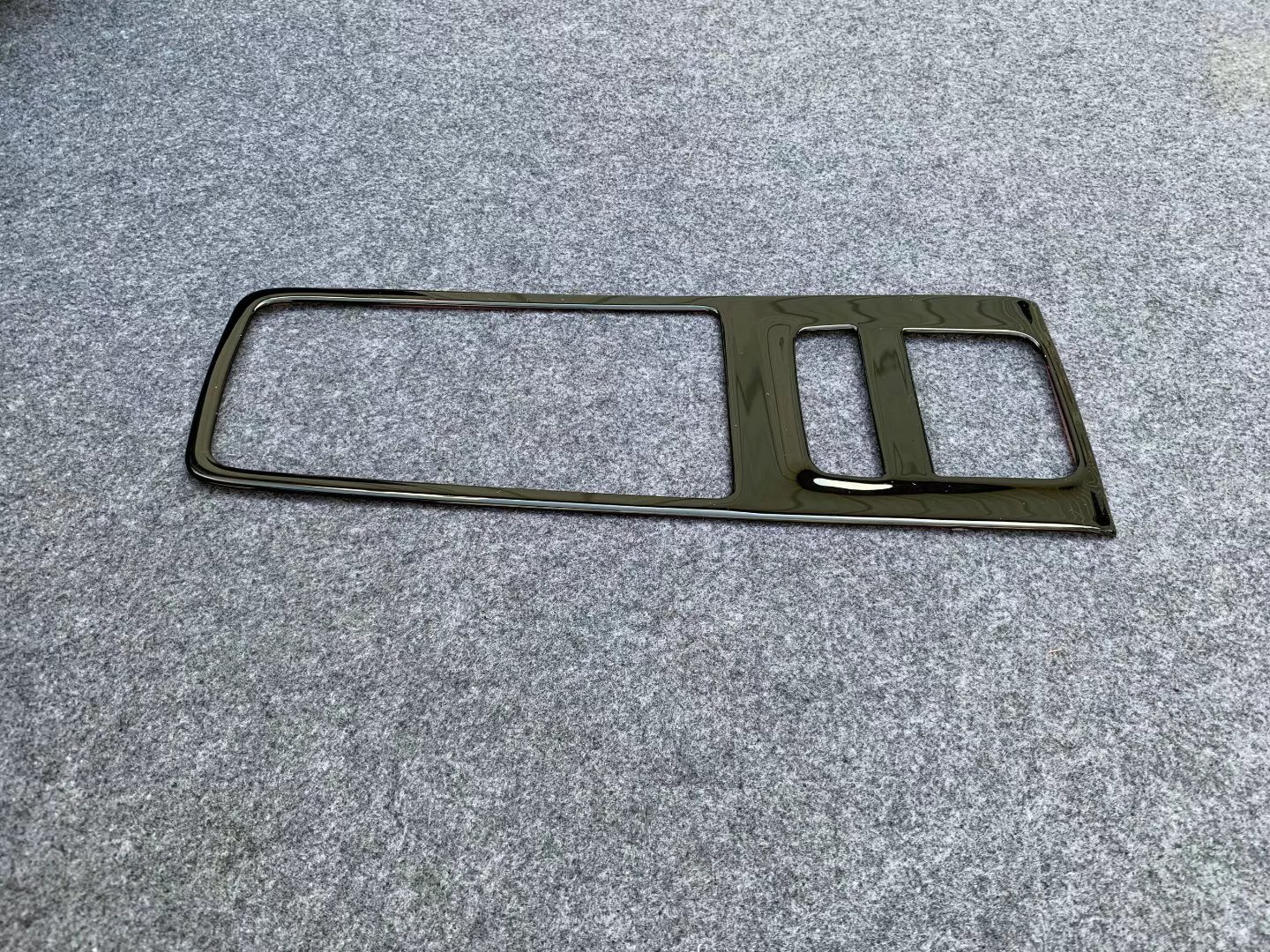 Black Gear Shift Panel Cover Trim Frame ABS For 2020-2023 for Toyota Harrier Venza
