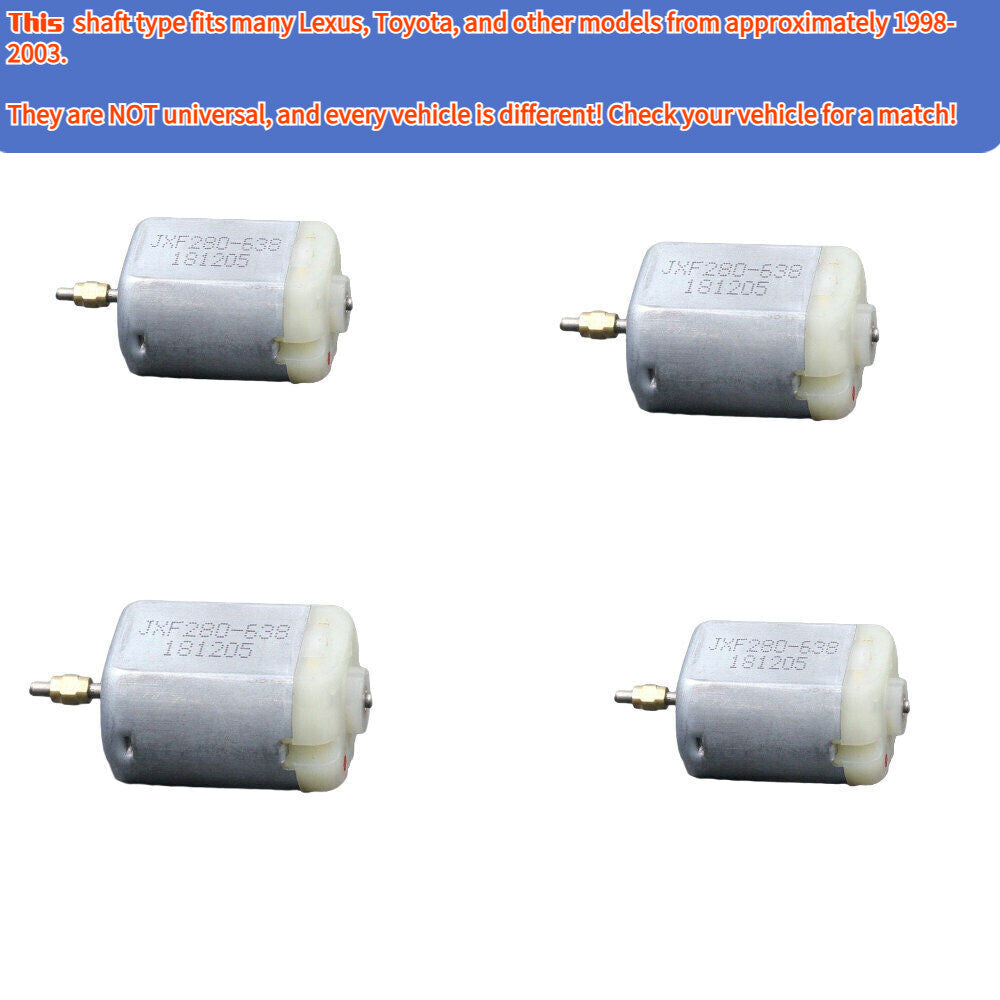 4-pack of car door lock motors suitable for Lexus LX470 51677KN 200 for Toyota ALTIS PRADO