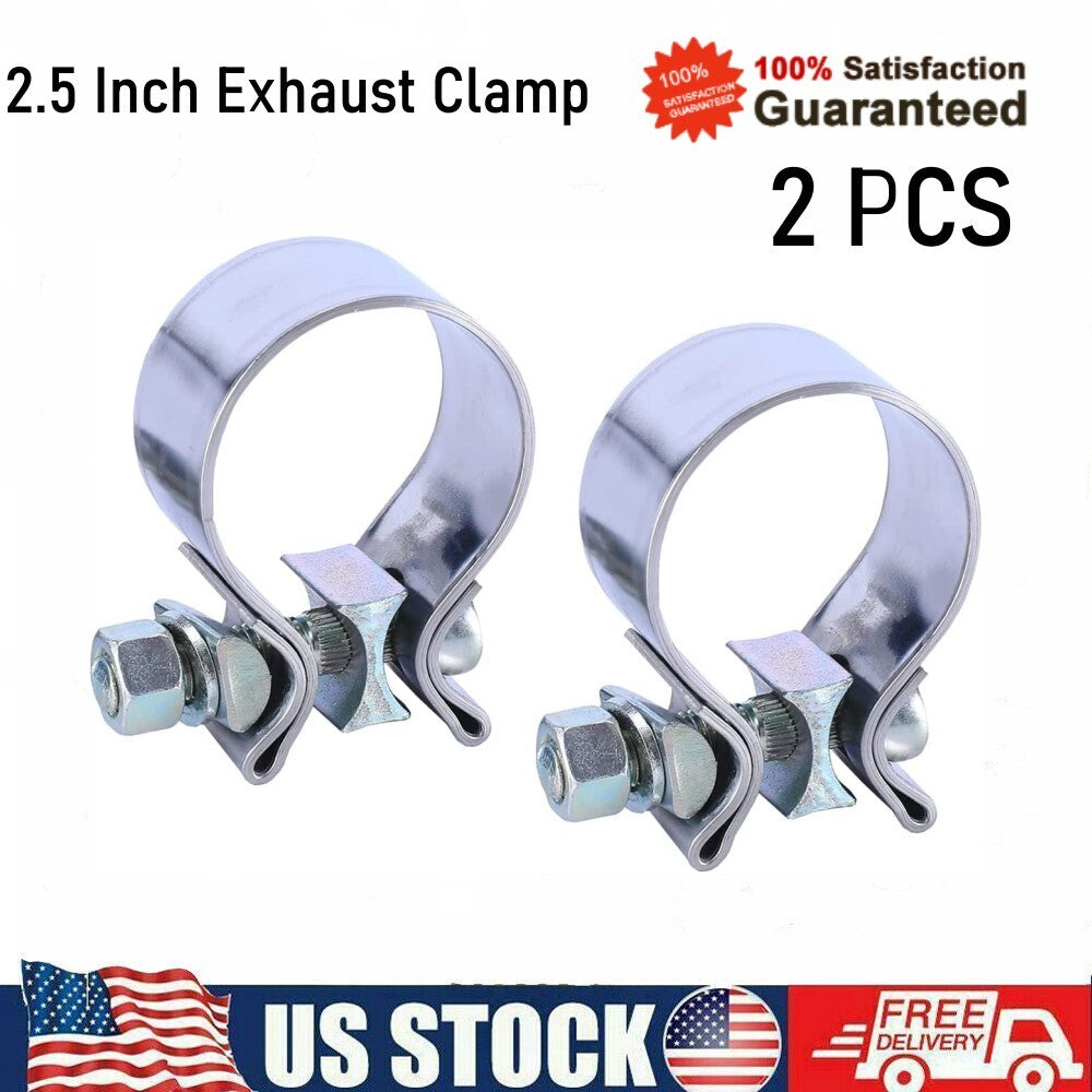 2.5-inch Butt Fitting with Muffler, Narrow Band Jacket, 2-Piece Set