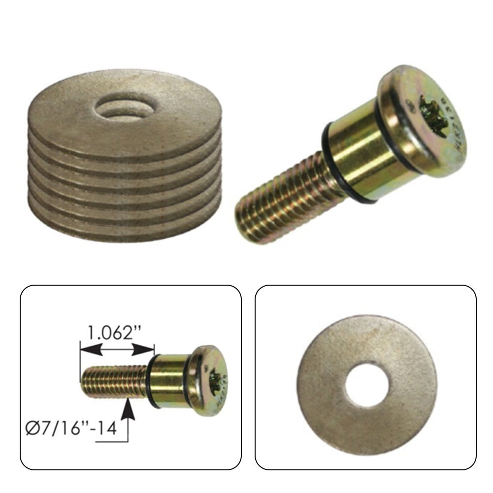 Perfect Fit Car Mudguard Liner Screws with Splash Protection for Golf N90775001 Q