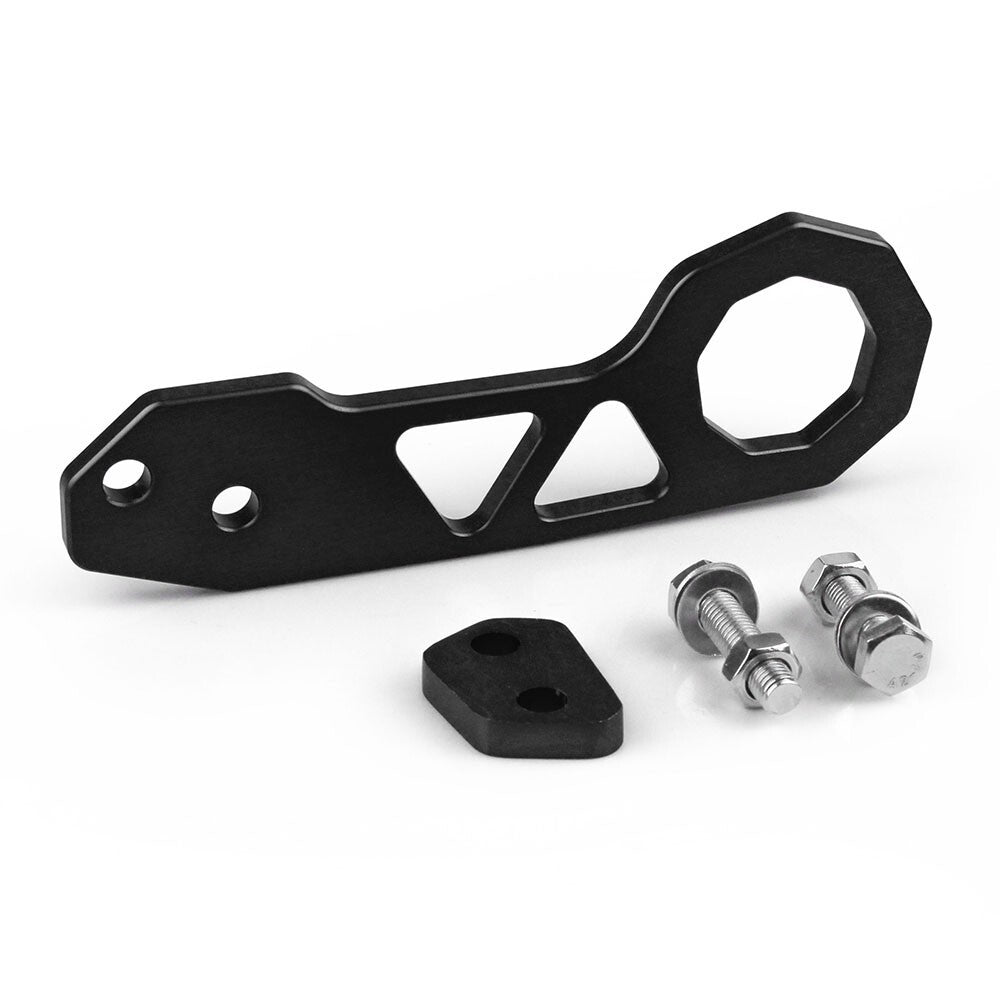 Chrome Tow Towing Hook Aluminum Racing Anodized Billet Rear Kit for Honda Q