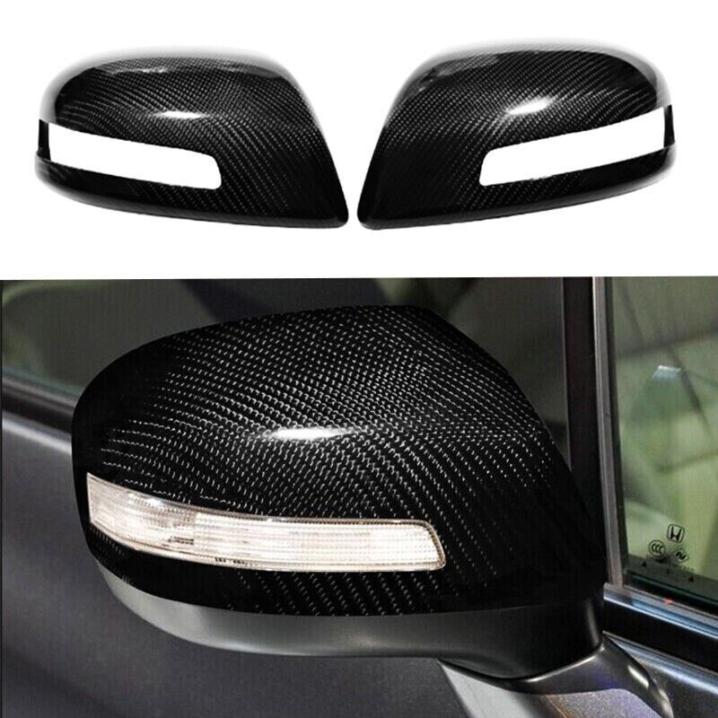 Real Carbon Fiber Car Door Side Mirror Cover Cap for Honda for Civic 9th 2012-2015
