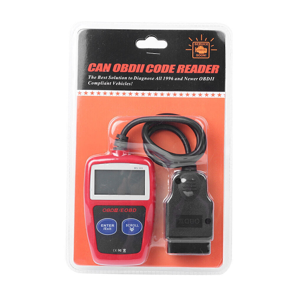 Car Auto OBD2 OBDII Scanner Code Reader Diagnostic Check Engine Fault Scan Tool