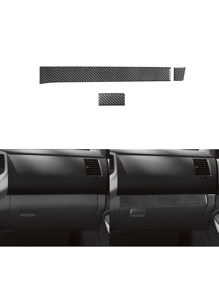 8p is suitable for Highlander 2020-2023 black inner steering wheel button sticker decoration- v