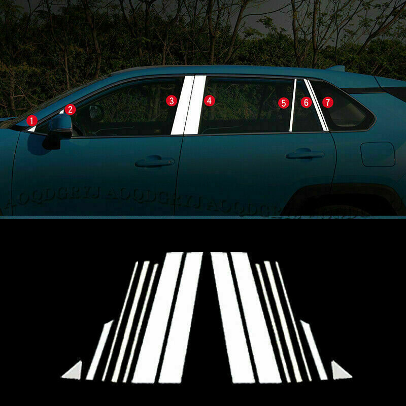 Carbon Fiber Interior Trunk Switch Frame Cover Trim for Camry 2018-2022 v