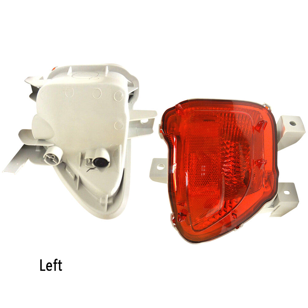 Fits For RAV4 2005-2012 2Pcs Rear Left Right Side Bumper Tail Fog Light