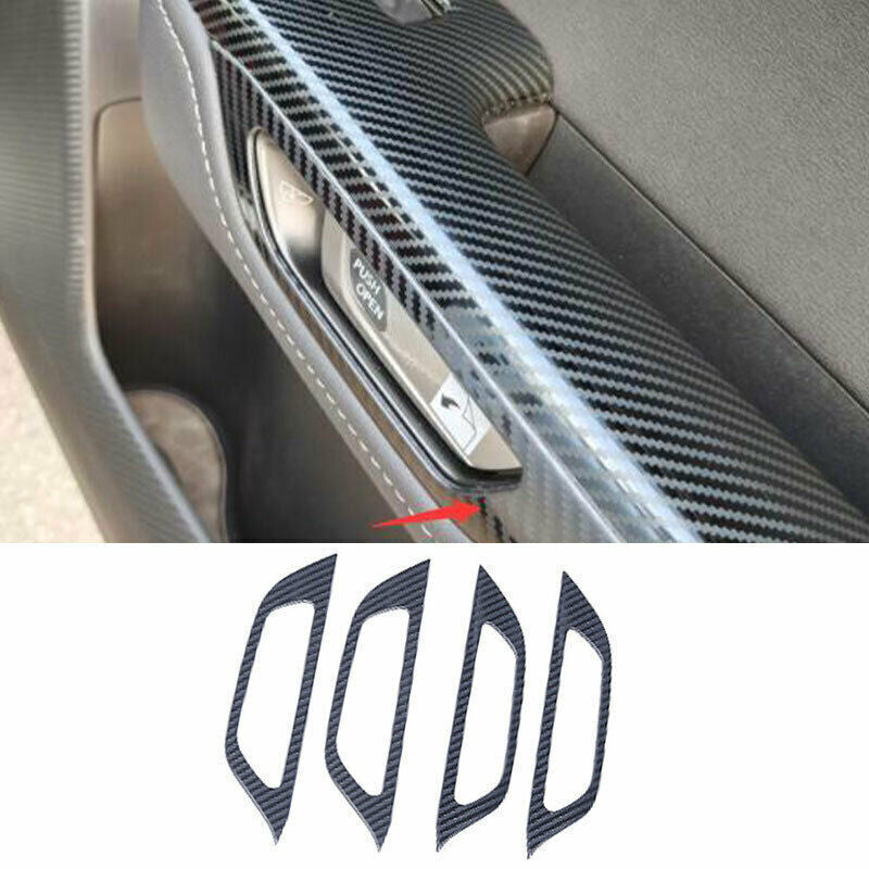 Black Rear Tail Exhaust Pipes Frame Cover Trim for Honda Accord 10th 2018-2022 v