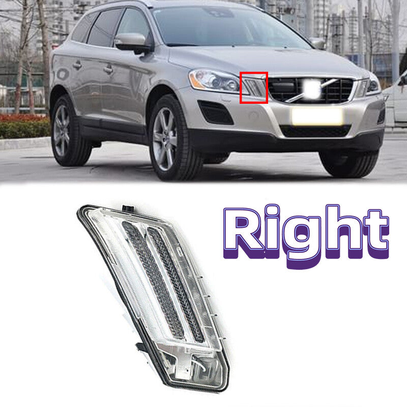 Right for Volvo XC60 2010-2013 Passenger Side Front Bumper Parking Signal Light