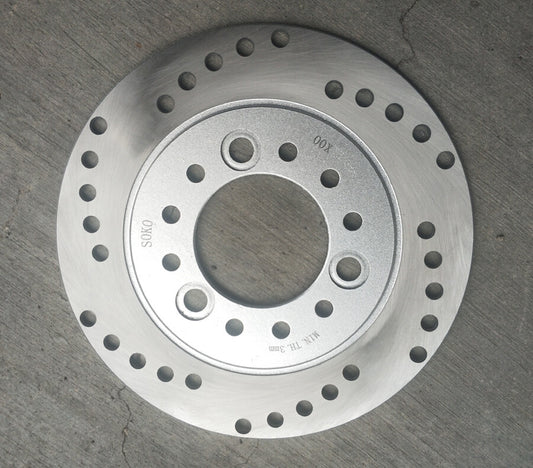 Silver 180MM Stainless Steel Disc Brake Rotor for Honda Ruckus 58MM 70MM Zoomer