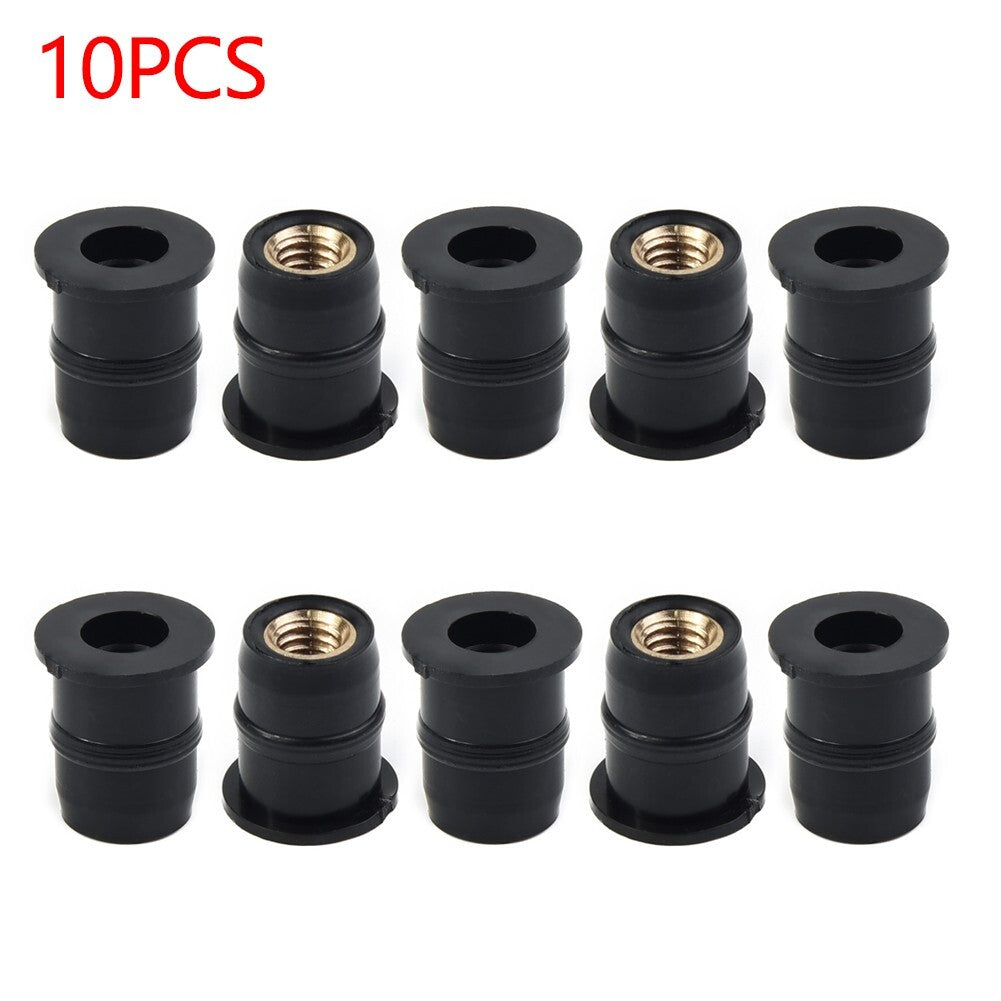 Nuts For bodywork ATV applications Motorcycle Windshield Rubber Damper v