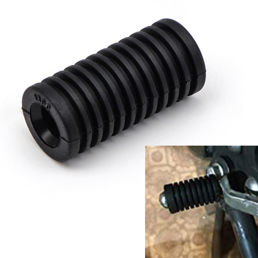 8MM Gear Shift Shifter Lever Foot Pad Pedal Rubber Cover Black for Yamaha for Suzuki