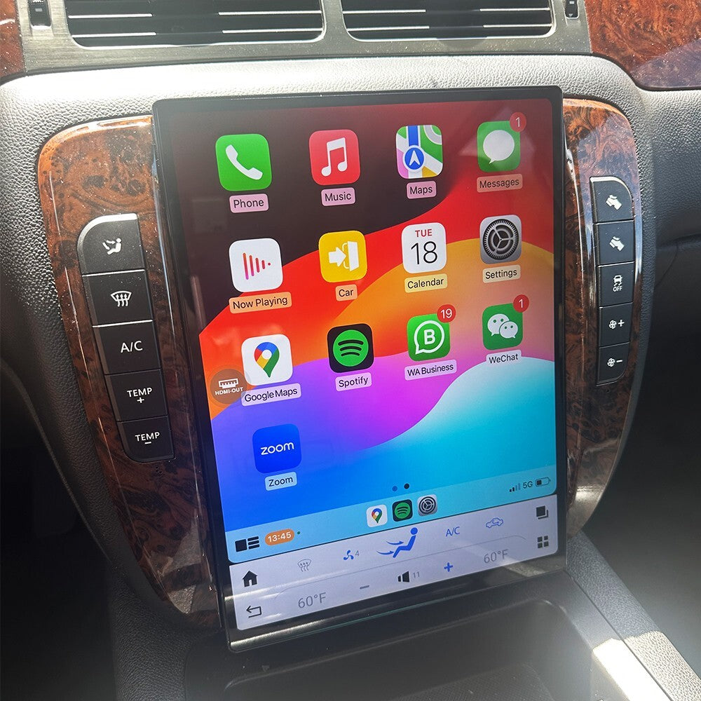 14 Android for Tesla Screen GPS Navi for GMC for Yukon for Chevrolet Tahoe Suburban 2007-13
