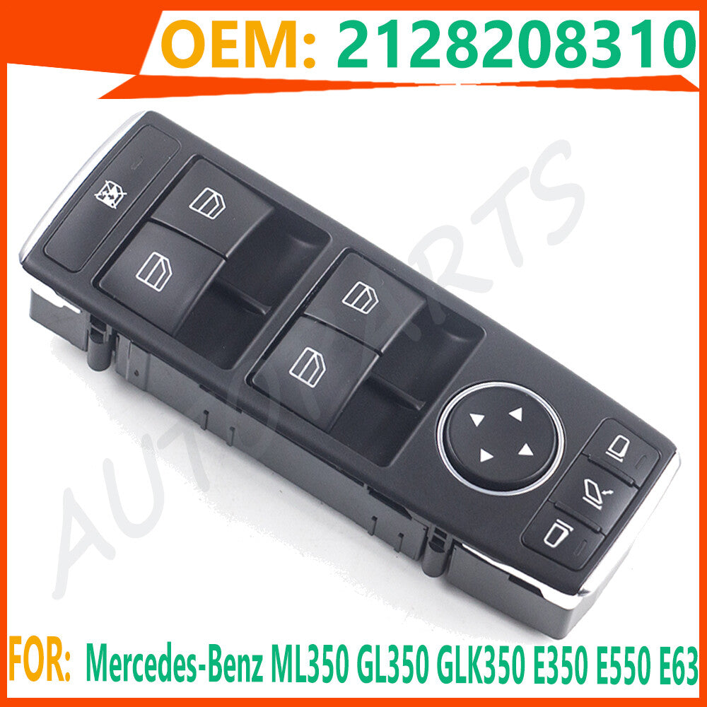 Master Power Door Window Switch for Benz ML350 GL350 GLK350 E350 E63 2128208310 n