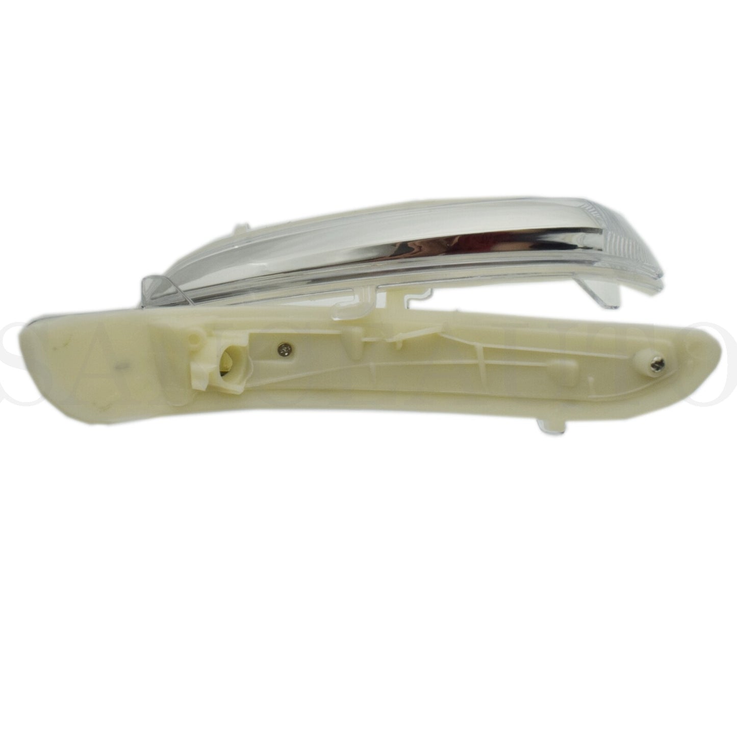 2-Pack Transparent Rearview Mirror Lights and Turn Signal Lenses for Peugeot 208 (12-17) n