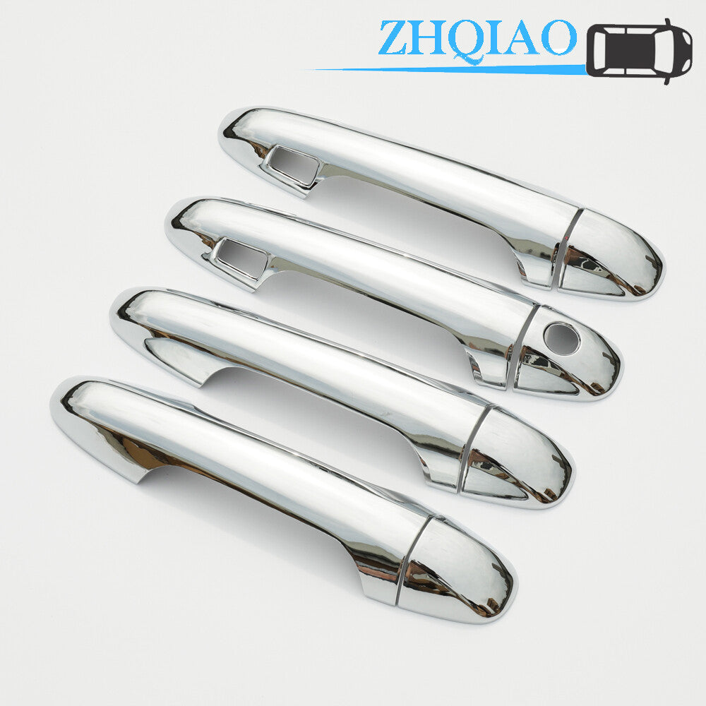 4 Pcs Chrome Door Handle Cover for Smart Fits for Toyota Highlander 2015