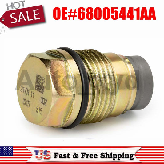 1x Fuel Rail Pressure Relief Valve 68005441AA for DODGE for RAM 6.7L Diesel