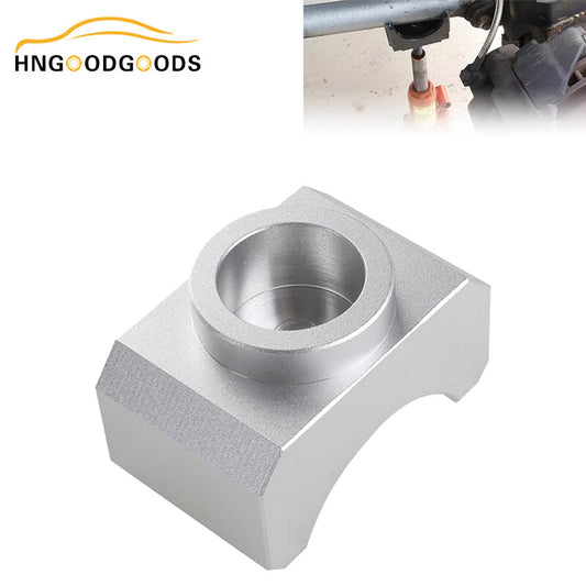 Bottle jack floor jack shaft adapter lifting saddle for 3-inch and 4-inch shaft tubes