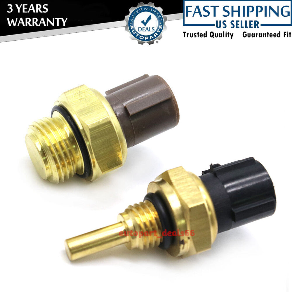 2PCS Coolant Temperature Sensor & Switch for Honda Accord CR-V for Civic for Acura Iauzu Q