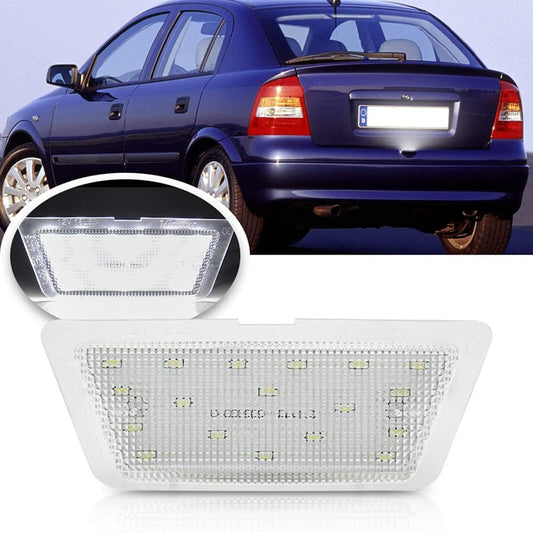 LED Number Plate Lights for Vauxhall Astra G MK4 for Vauxhall Astra G MK4 1998-2004 Q
