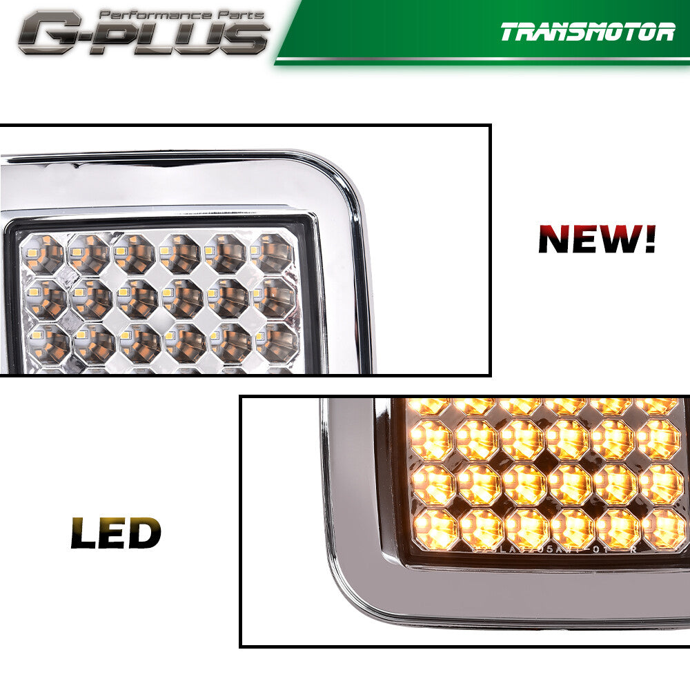 2003 - 2009 H2 Chromium LED Light Strip LH+RH Q