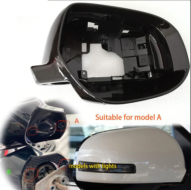 Left Side Rearview Door Mirror Cover Housing for Mitsubishi Outlander 2013-2018