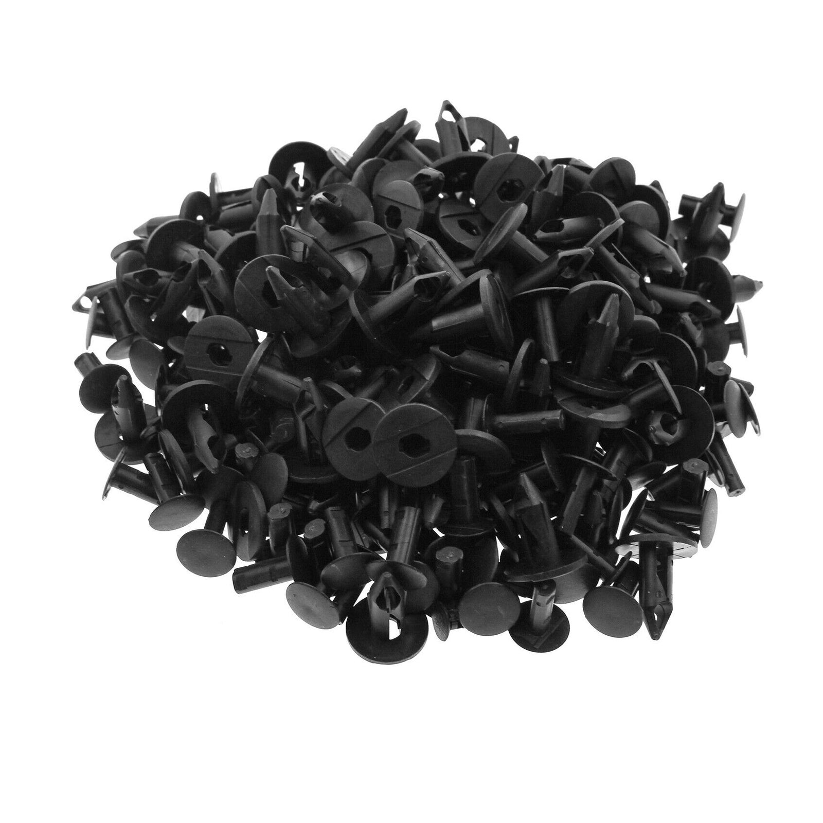100x Clips for 8mm Hole Plastic Rivets Retainer Fender Bumper Push Pin Fastener