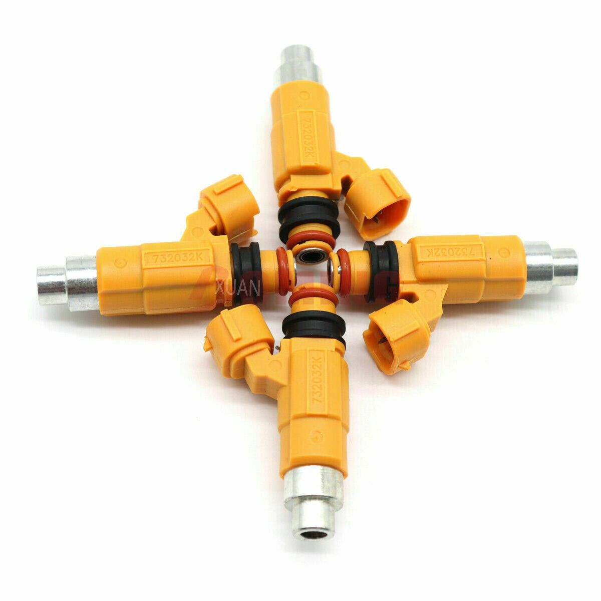 Set (4) New for Yamaha F150 Outboard 2004-2013 63P-13761-00-00 Fuel Injectors
