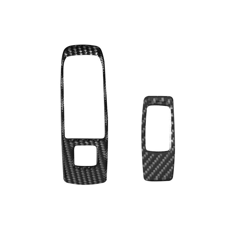 Carbon Fiber Interior Center Cosole Cover Trim for Hyundai for Elantra 2016-2018 v