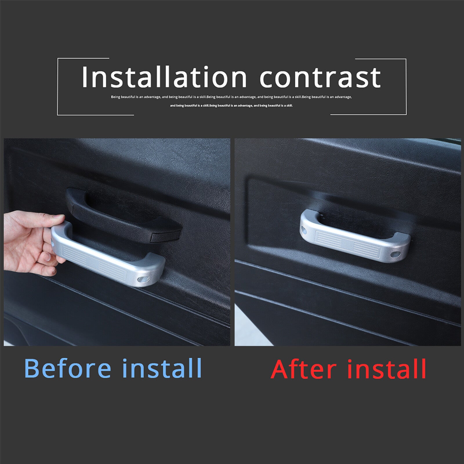 Fuse Box Coin Container Interior Storage Tray for FJ Curiser 2007 - 2021 Black- v