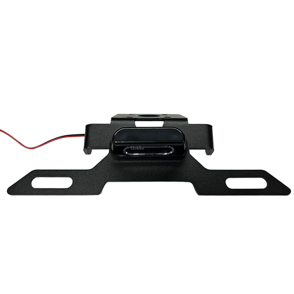 License Number Plate Frame Holder Bracket LED Light for Yamaha YZF R6 2017-2021 Q