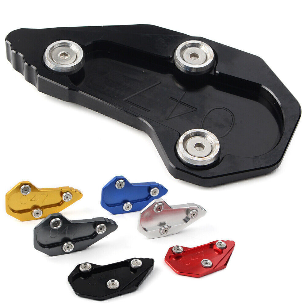 For 1200R R1200RS 2015-16 Kickstand Side Stand Extension Enlarger Pad Aluminium Q