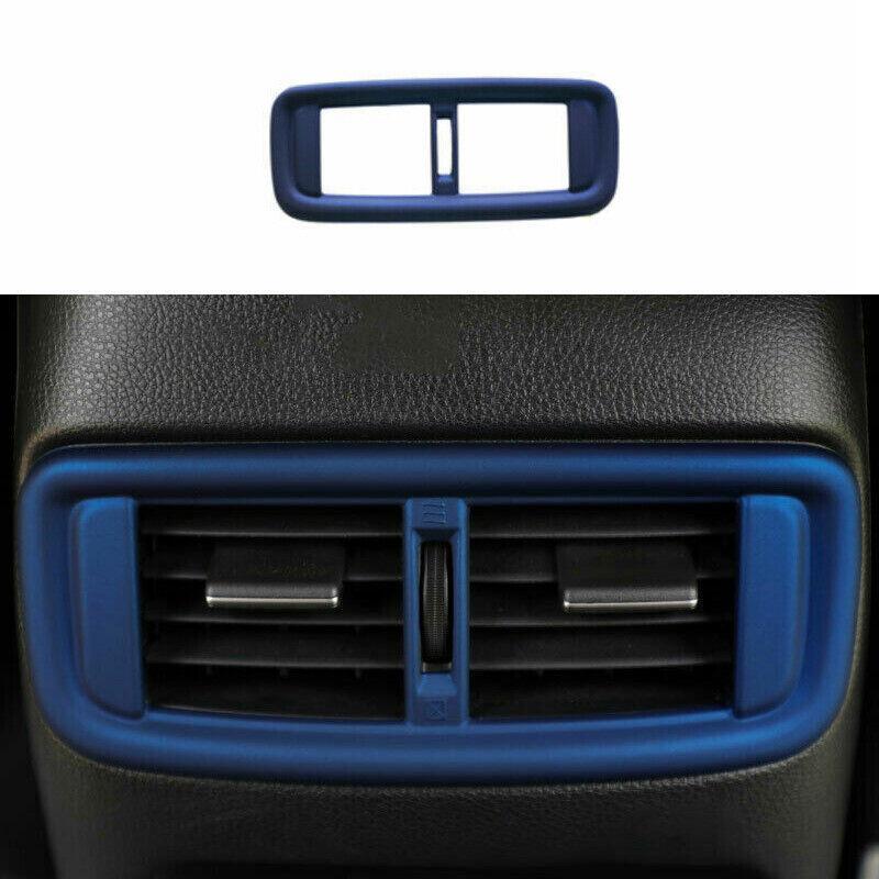Car for Honda CRV CR-V 2017-2021 Matte Blue ABS Rear Air Outlet Vent Cover Trim