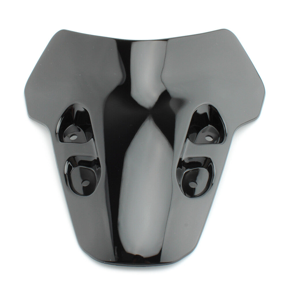 Black Motor Windshield Wind Deflector Windscreens ABS Fit 2021-2022 for Yamaha MT07 Q
